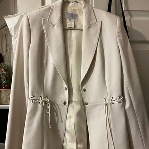 White Blazer